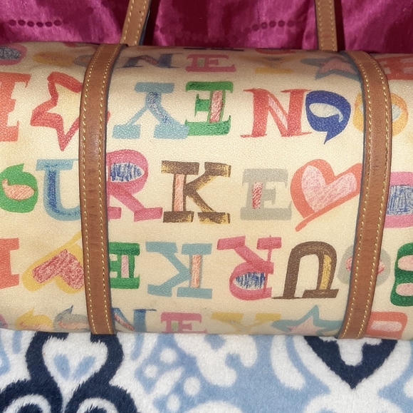 Dooney and Bourke multicolored purse - Picture 4 of 8